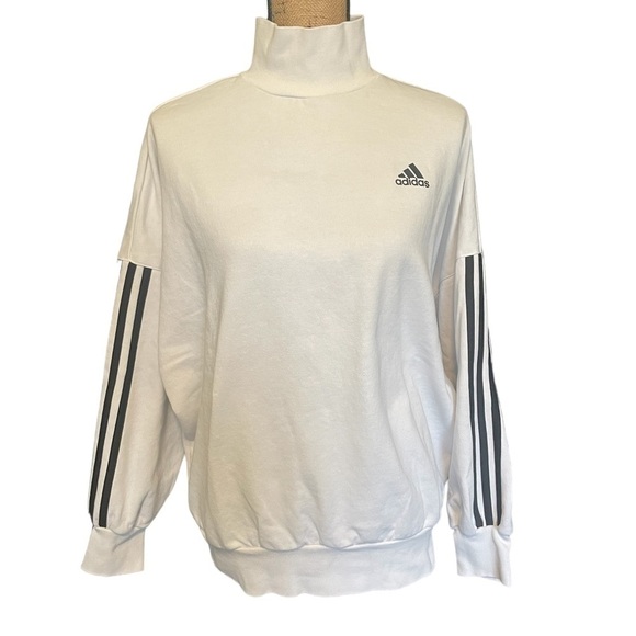 ADIDAS turtle neck sweatshirt. Size Small. - Picture 1 of 4